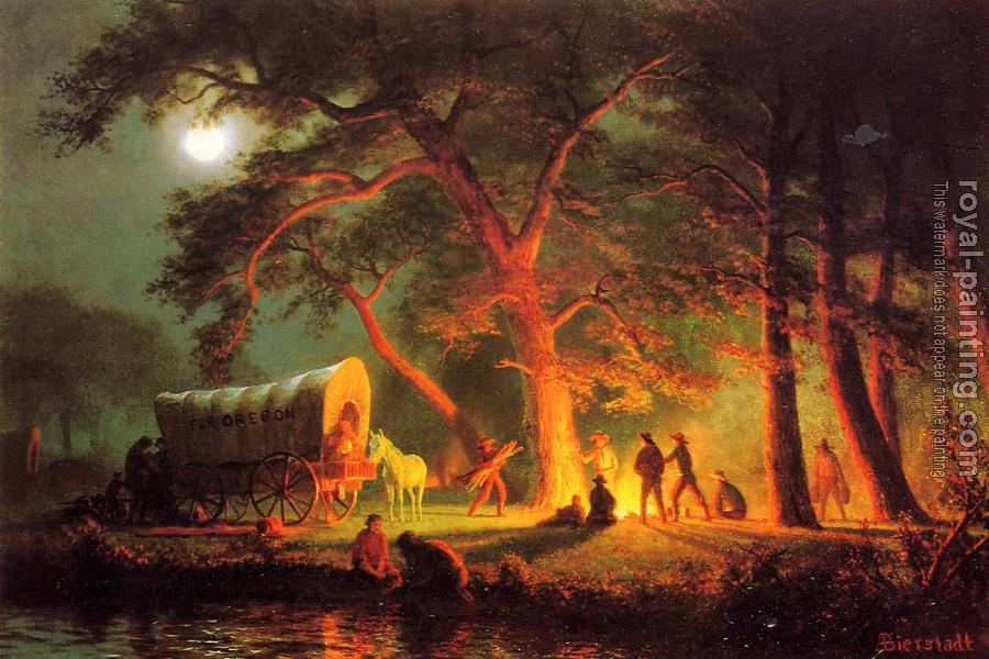 Albert Bierstadt : Oregon Trail